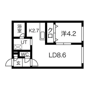 プローラ本郷【3階】の間取り