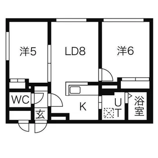BRAMA【205号室】の間取り