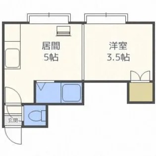 サンコーポ【1号室】の間取り
