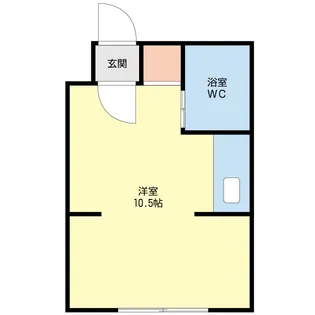 サニープレイス澄川【103号室】の間取り