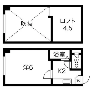 Core S 10A(コアエス10エー)【307号室】の間取り