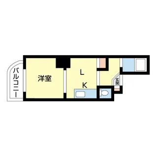 クリオ琴似ファースト【606号室】の間取り