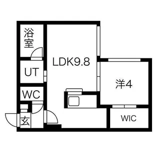 Lilace【4階】の間取り