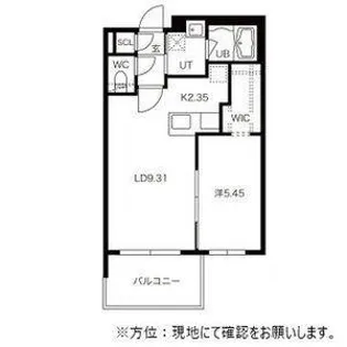 Daiya sfida Sapporo city(ダイヤ・ス【3階】の間取り