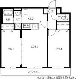 Ritz GRANDE東札幌(リッツグランデ東札幌)【2階】の間取り