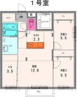 DIOGRACIA MIYANOMORI(ディオグラシア宮の【4階】の間取り