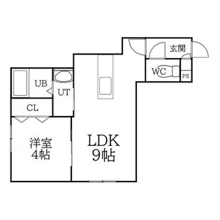 MAHALO【205号室】の間取り
