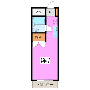 アーバンハウス16号館【3階】の間取り