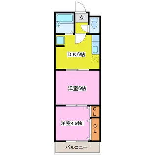 ナカヨシビル【3階】の間取り