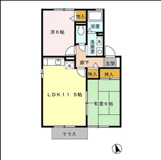 ミキハウス C棟【1階】の間取り