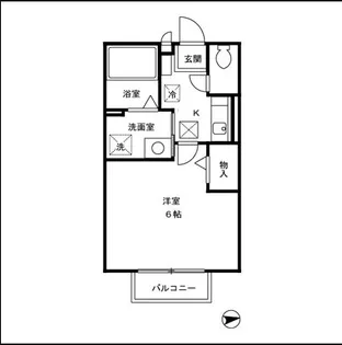 ドリームアーク【1階】の間取り
