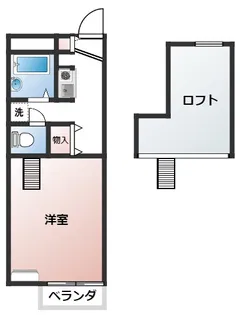T.Nozomi【205号室】の間取り