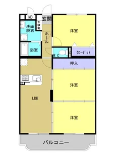 ドルチェカーサ【202号室】の間取り