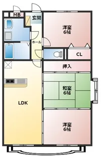コンステレーション【103号室】の間取り