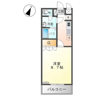 サンハイム【2階】の間取り