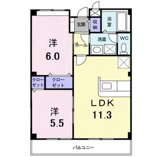 パティーナ【2階】の間取り