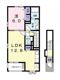 コンドミニアムI&M【201号室】の間取り