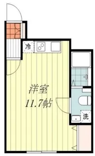 ジョーハウスB棟【103号室】の間取り