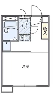 ヴェルドミール【202号室】の間取り