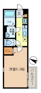 リブリ・アイリス・エンサータ【1階】の間取り