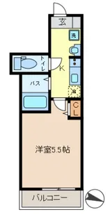 ラフィーヌ雅【2階】の間取り