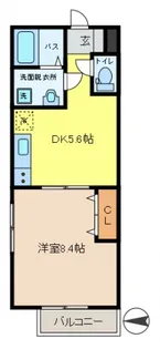 プリンス【2階】の間取り