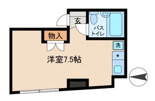 フェスティナ・レンテSATO【303号室】の間取り