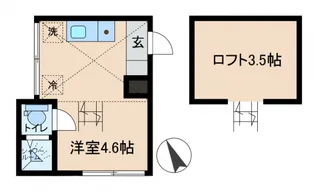 Glanz金町【2階】の間取り