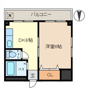 ヨシコーポ【301号室】の間取り