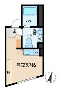 estela【5階】の間取り