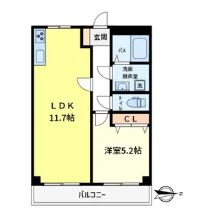 リブレス金町東水元【2階】の間取り