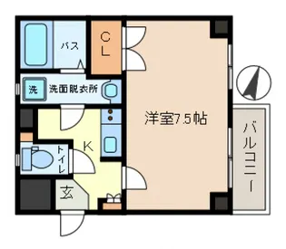 金町ヒルズB【304号室】の間取り