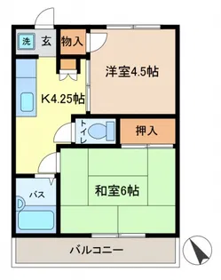 ウィナーズハイツⅡ【2階】の間取り