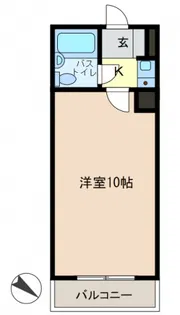 パレ・ドール東金町Ⅱ【4階】の間取り
