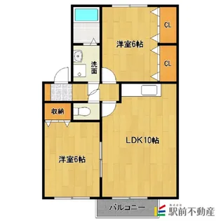 アネックス・マリーA棟【202号室】の間取り