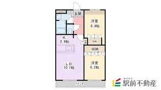 ロイヤルヒルズⅡ番館【202号室】の間取り