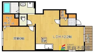 プリムローズC棟【101号室】の間取り