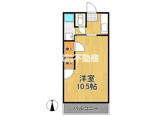 川口アパート【102号室】の間取り