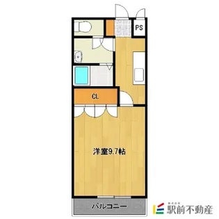 1Kの間取り画像