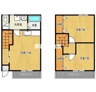 ティンカーベル【102号室】の間取り