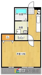 ブルームハイム【303号室】の間取り