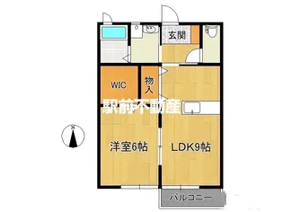 Villa Fujiyoshi 2【101号室】の間取り