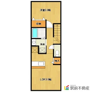 ベル・メゾン壱番館【201号室】の間取り