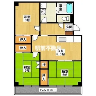 橋爪第一ビル【241号室】の間取り