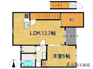 ヴィラージュさくらA【203号室】の間取り