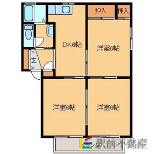 トルナーレ【102号室】の間取り