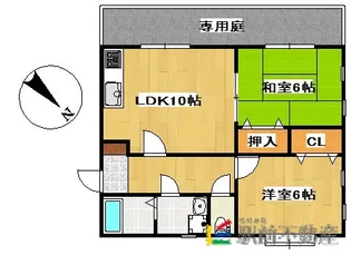パイン99【201号室】の間取り