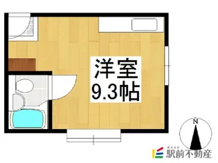 コーポ山口【203号室】の間取り