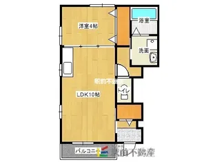 ブーゲンヒルズレイ小川Ⅱ【1階】の間取り