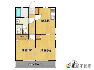 サンハイム宮ノ後【102号室】の間取り